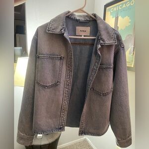 Pistols denim shirt/light weight jacket size small - fits like a medium